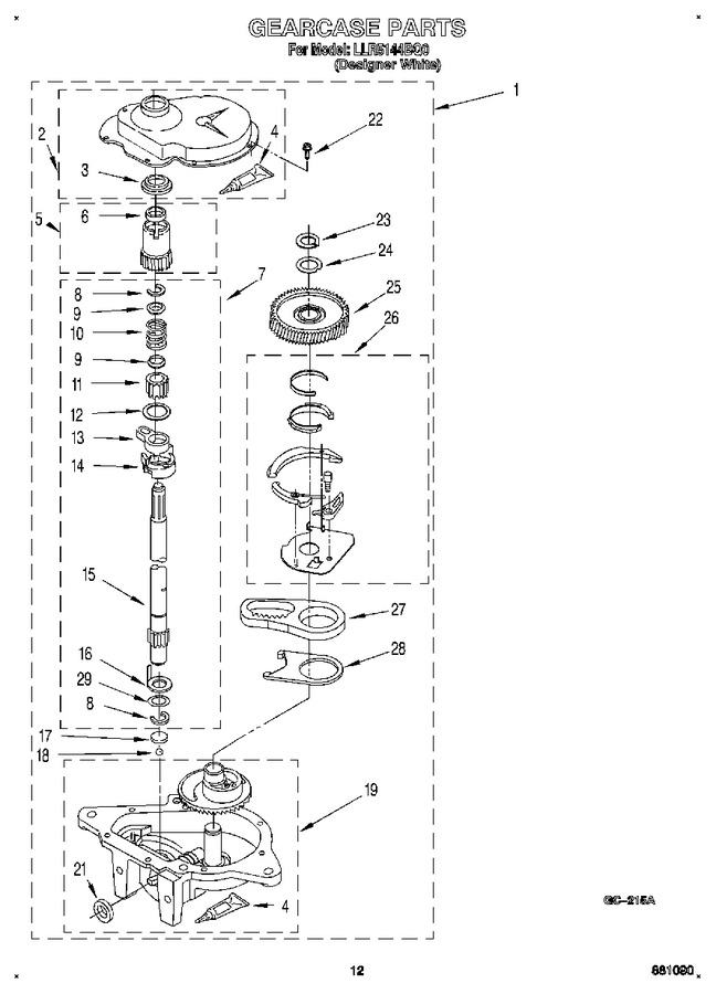 Diagram for LLR5144BW0