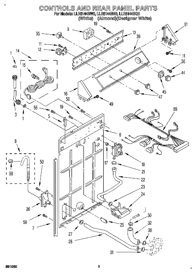 Diagram for LLR6144BW0