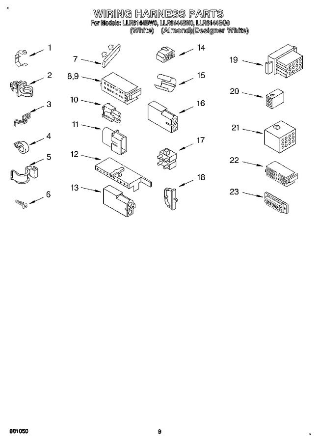 Diagram for LLR6144BW0