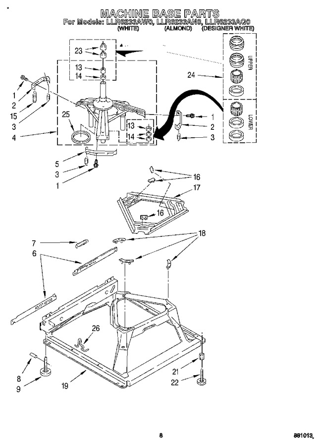 Diagram for LLR6233AW0
