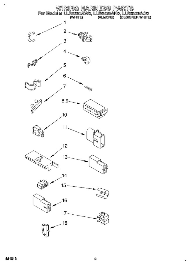 Diagram for LLR6233AW0