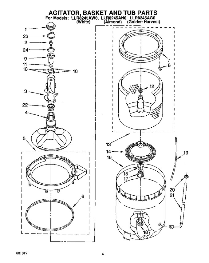 Diagram for LLR8245AG0