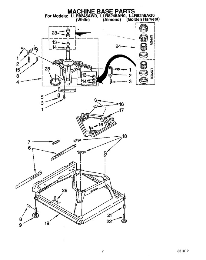 Diagram for LLR8245AG0