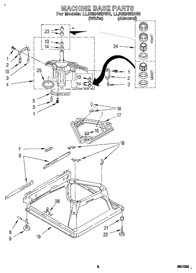 Diagram for LLR8245BW0
