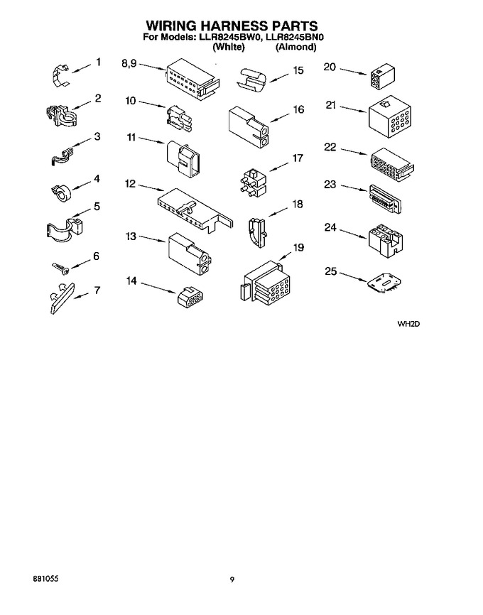 Diagram for LLR8245BW0