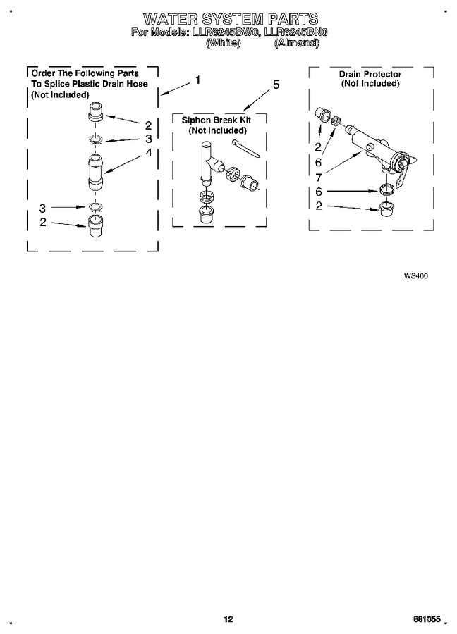 Diagram for LLR8245BW0