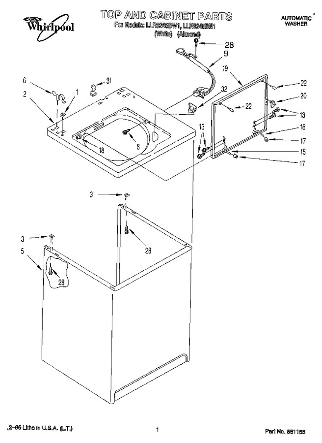 Diagram for LLR8245BW1
