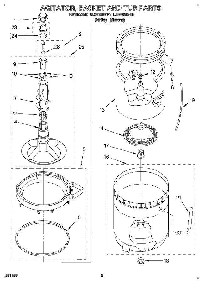 Diagram for LLR8245BW1