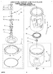 Diagram for 03 - Agitator, Basket And Tub