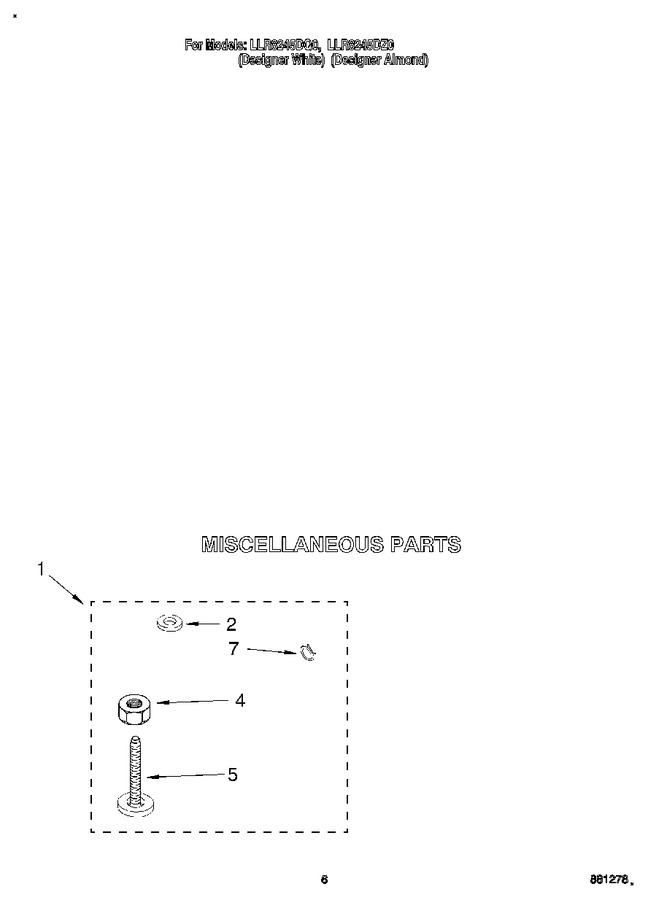 Diagram for LLR8245DZ0