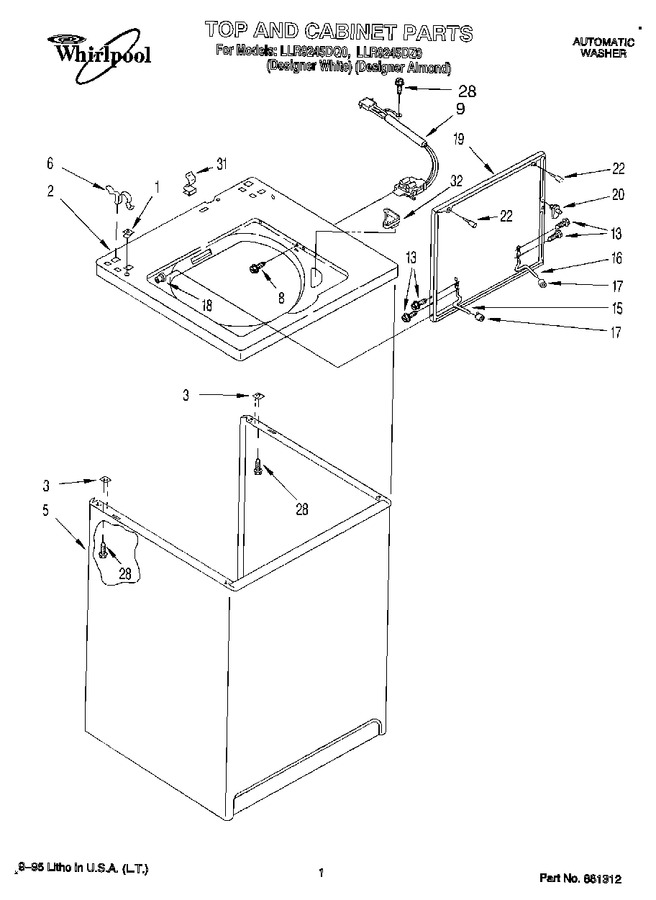 Diagram for LLR9245DZ0