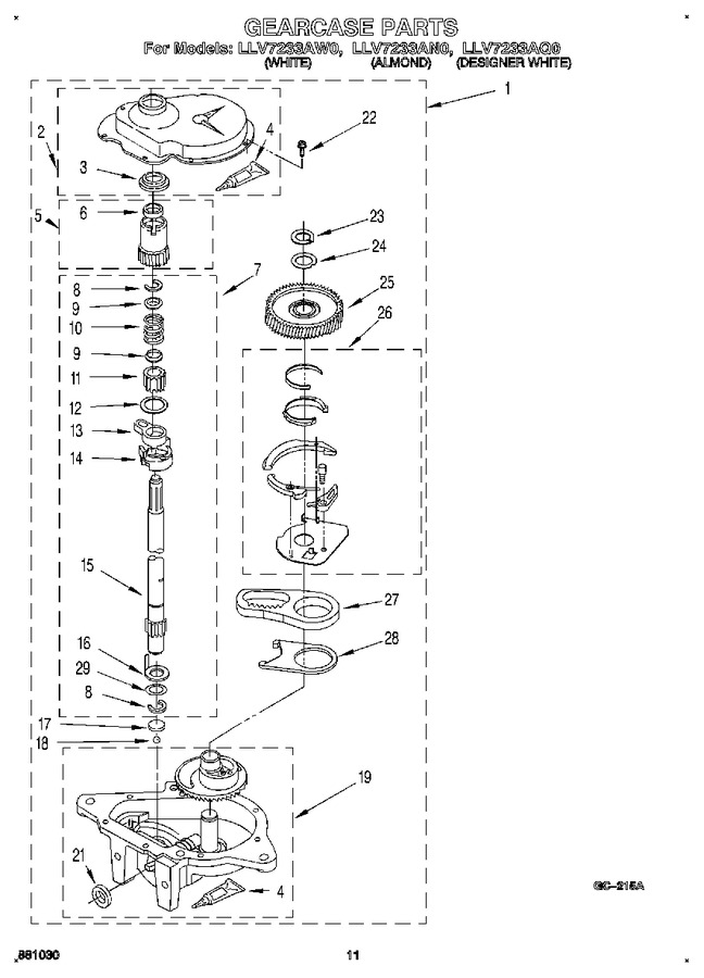 Diagram for LLV7233AW0