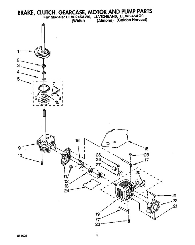 Diagram for LLV8245AG0