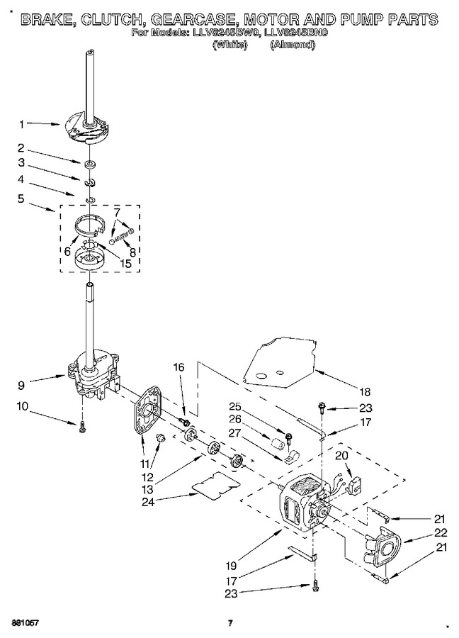 Diagram for LLV8245BW0