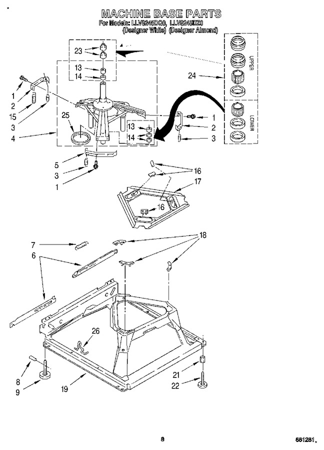 Diagram for LLV8245DQ0