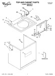 Diagram for 01 - Top And Cabinet Parts