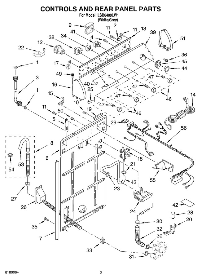 Diagram for LSB6400LW1