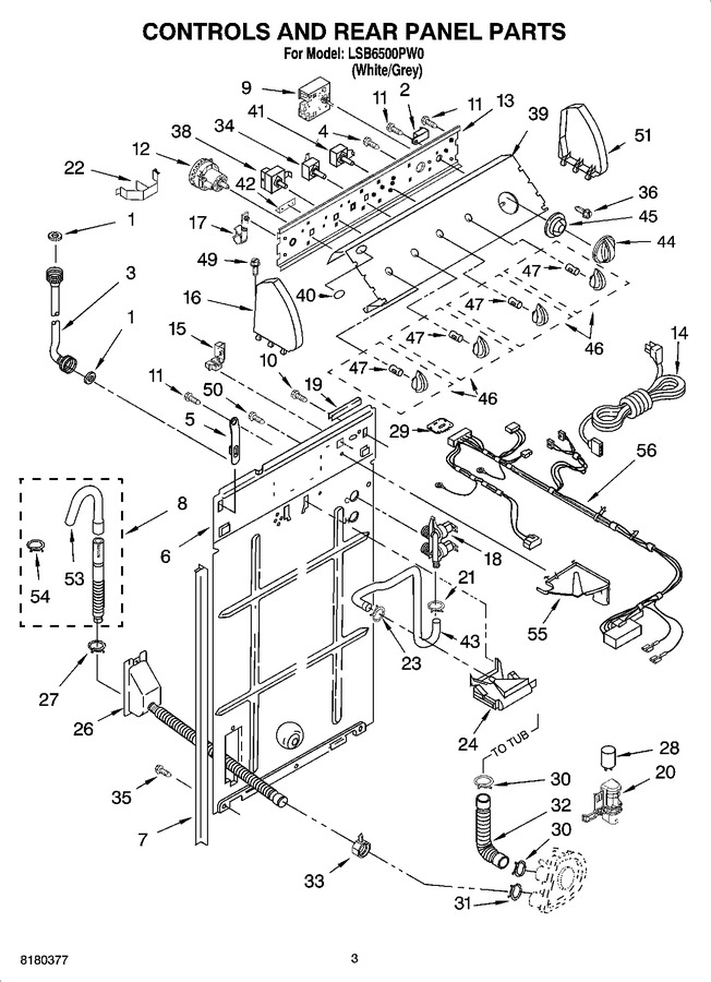 Diagram for LSB6500PW0