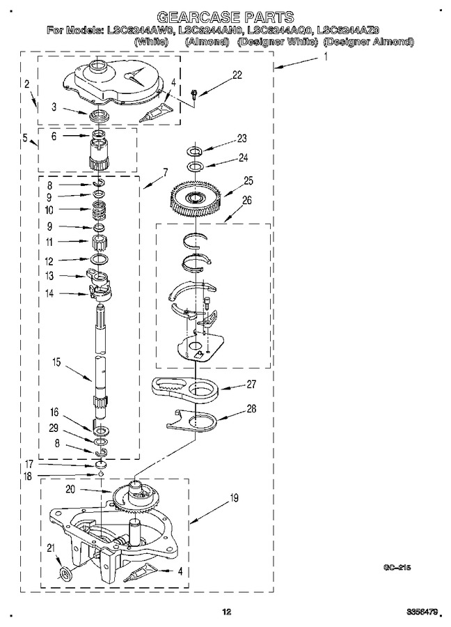 Diagram for LSC6244AZ0