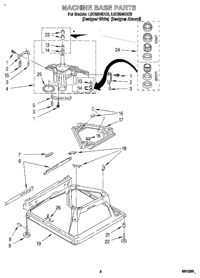 Diagram for LSC8244DZ0