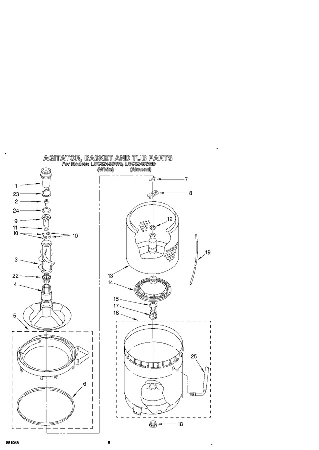 Diagram for LSC8245BW0