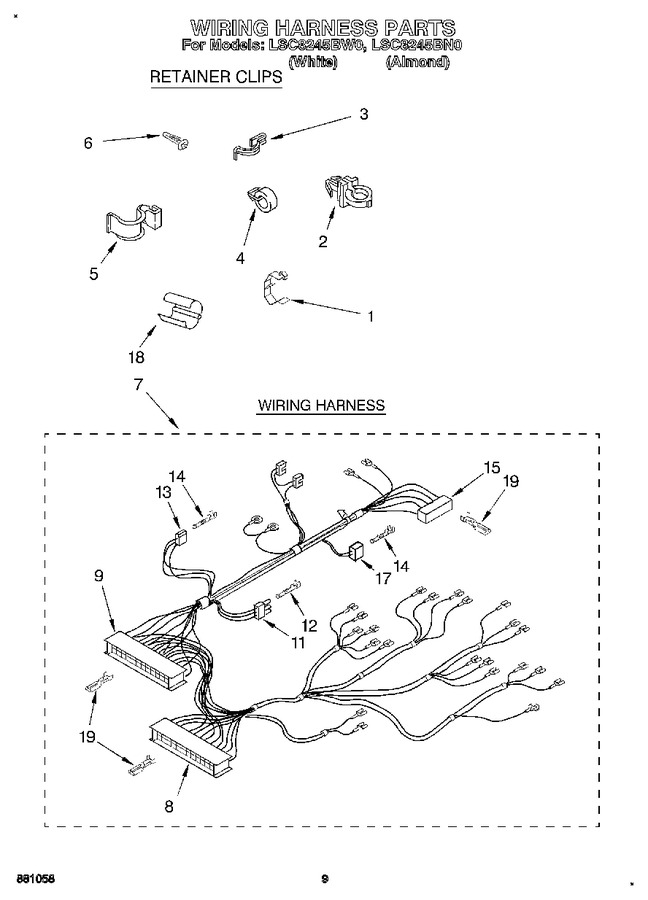 Diagram for LSC8245BW0