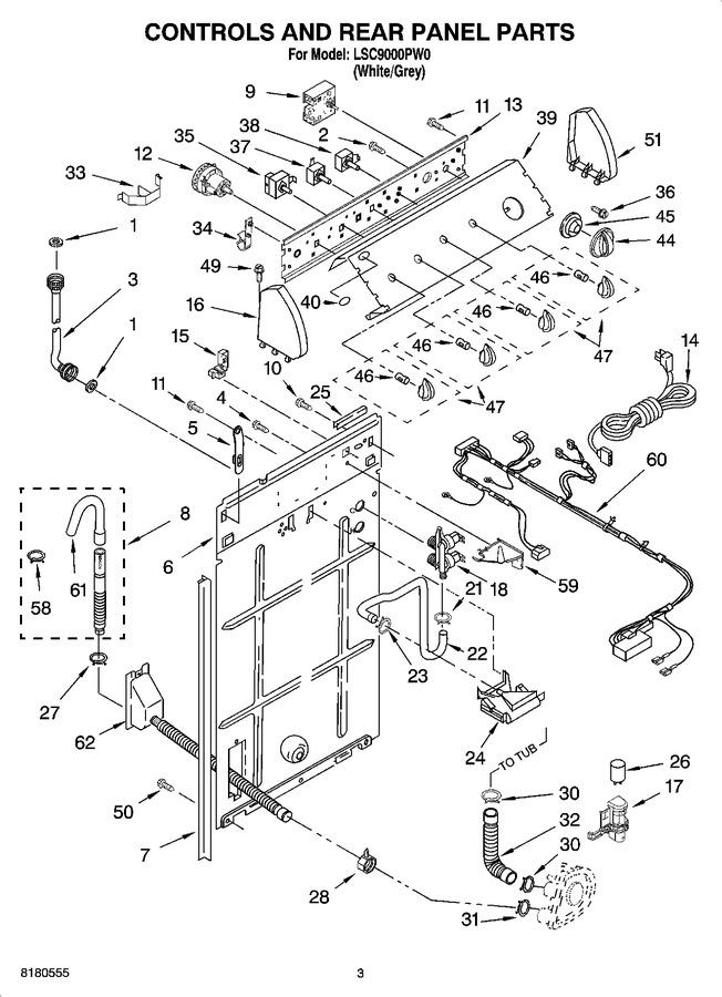 Diagram for LSC9000PW0