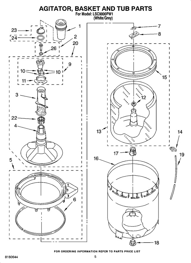 Diagram for LSC9000PW1