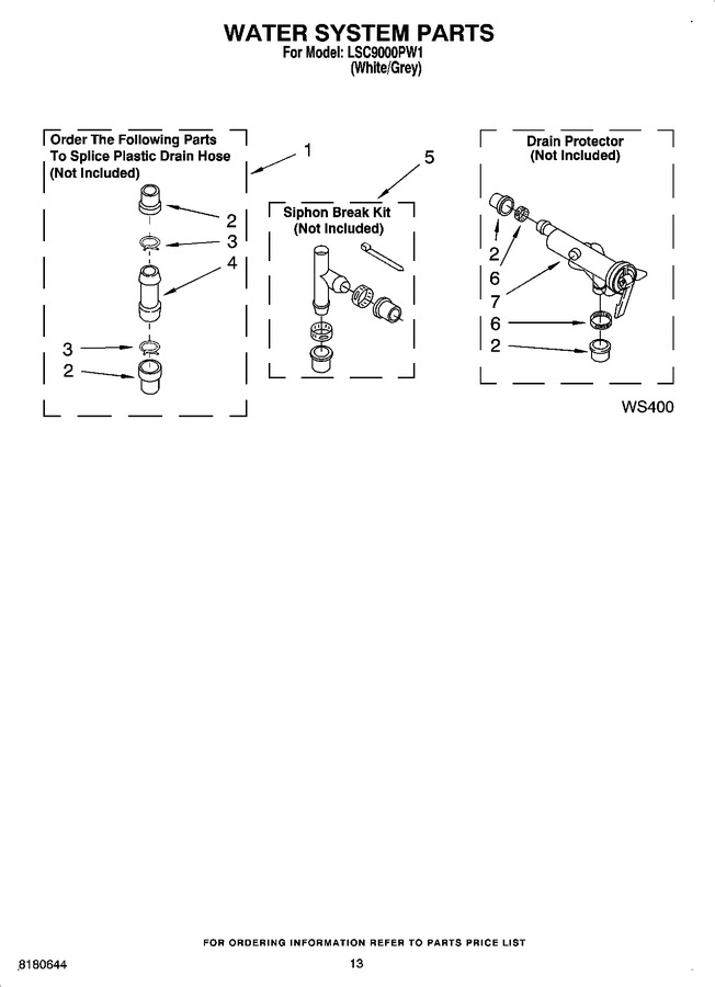 Diagram for LSC9000PW1