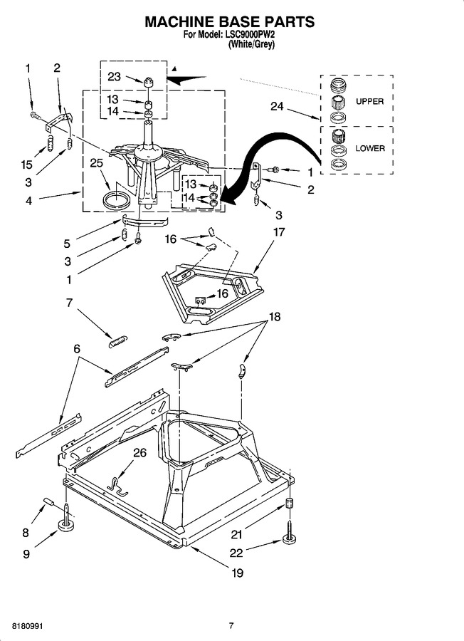 Diagram for LSC9000PW2