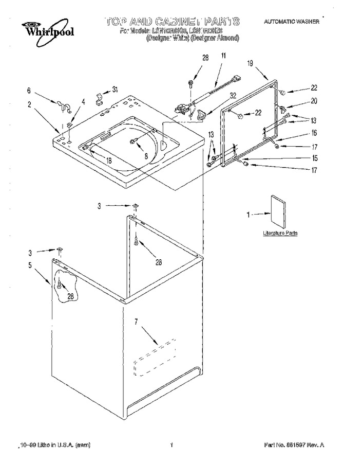 Diagram for LSN1000HZ0