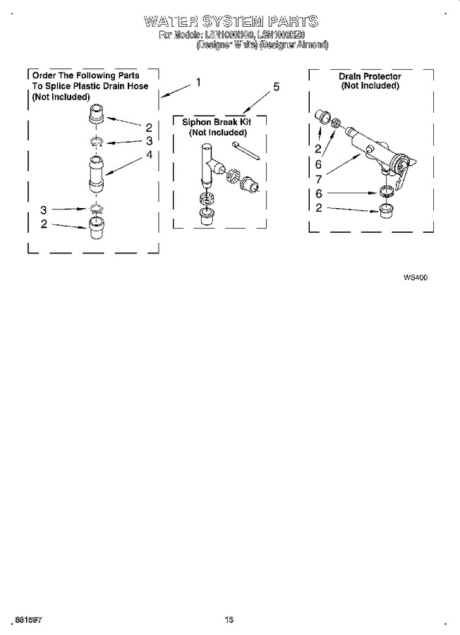 Diagram for LSN1000HQ0
