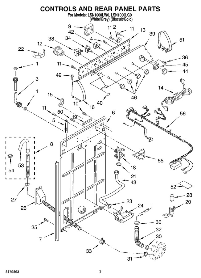 Diagram for LSN1000LW0