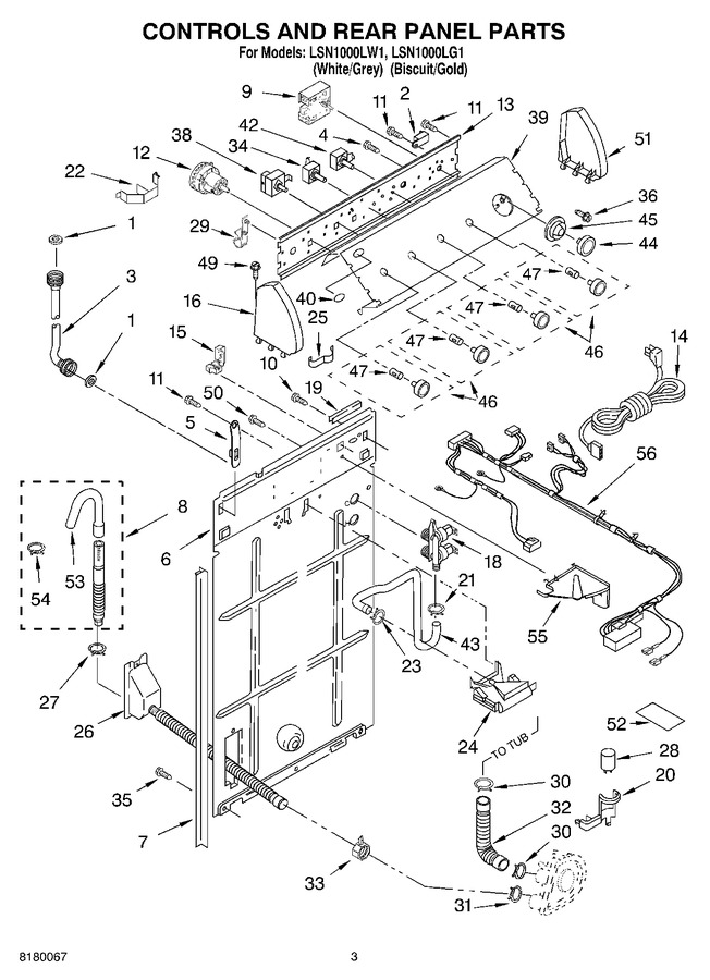 Diagram for LSN1000LW1