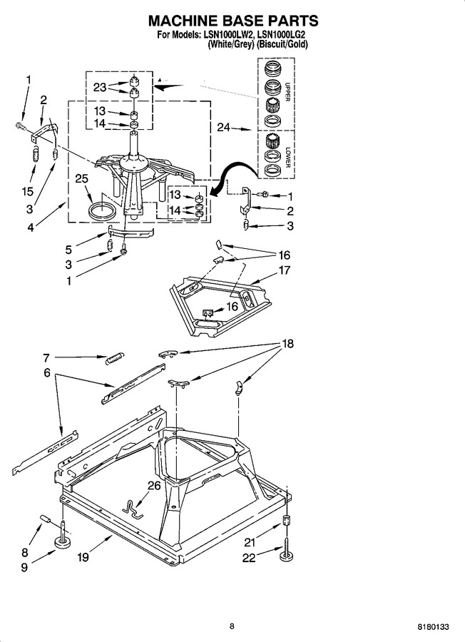 Diagram for LSN1000LG2