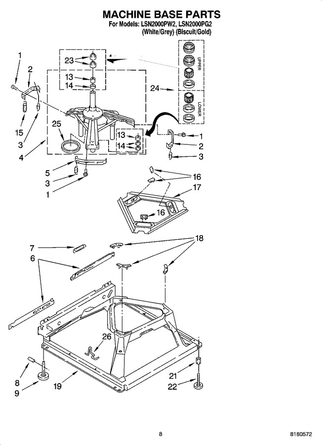 Diagram for LSN2000PW2