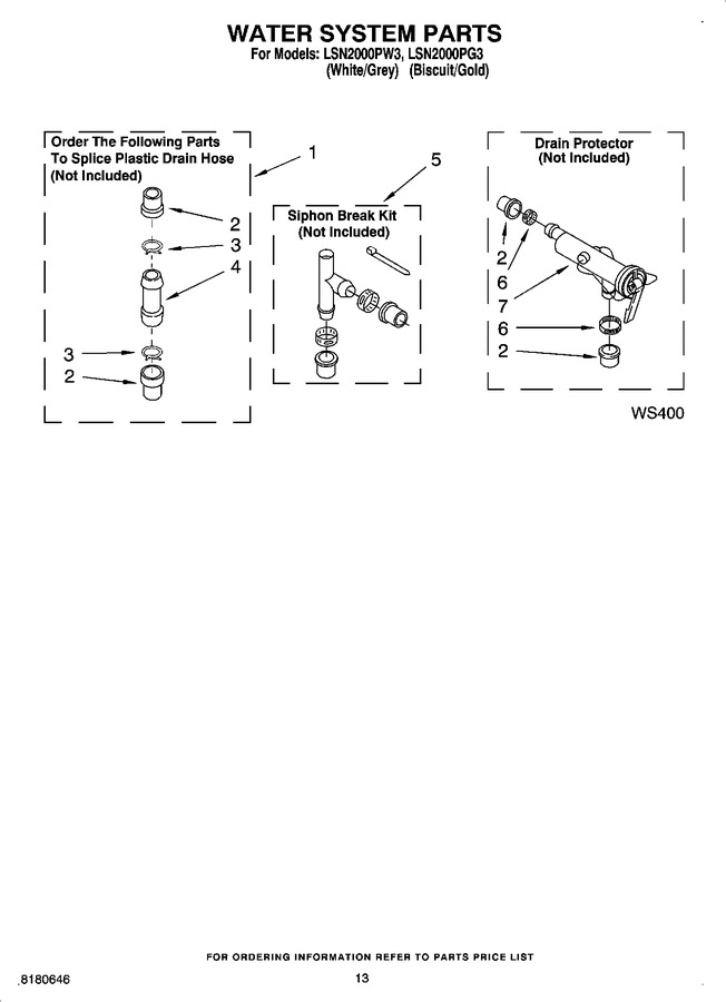 Diagram for LSN2000PW3