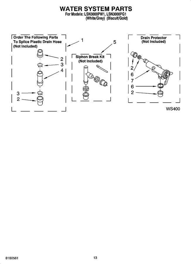 Diagram for LSN3000PW1