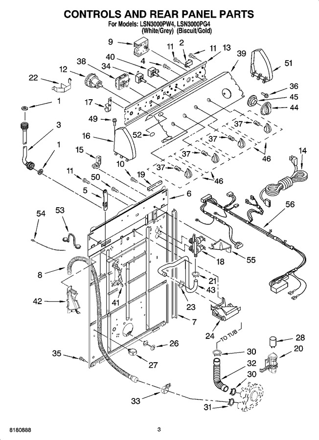 Diagram for LSN3000PW4