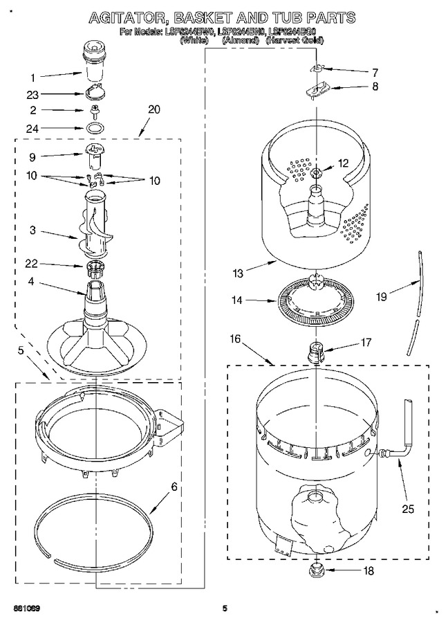 Diagram for LSP8244BW0