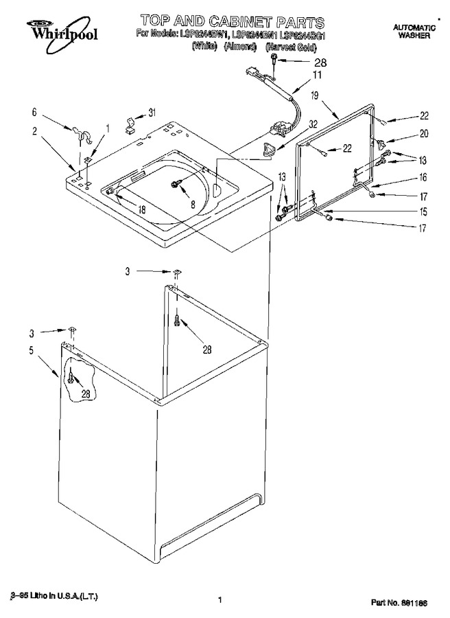 Diagram for LSP8244BN1