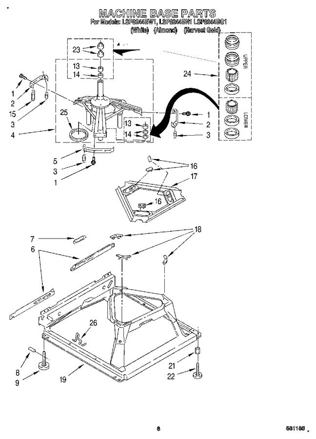 Diagram for LSP8244BN1