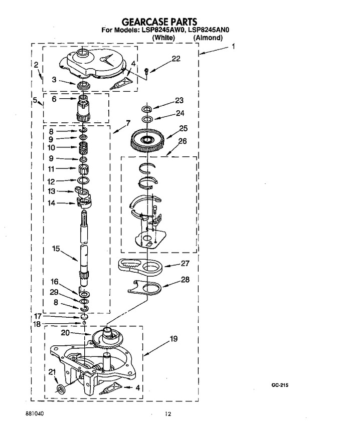 Diagram for LSP8245AN0