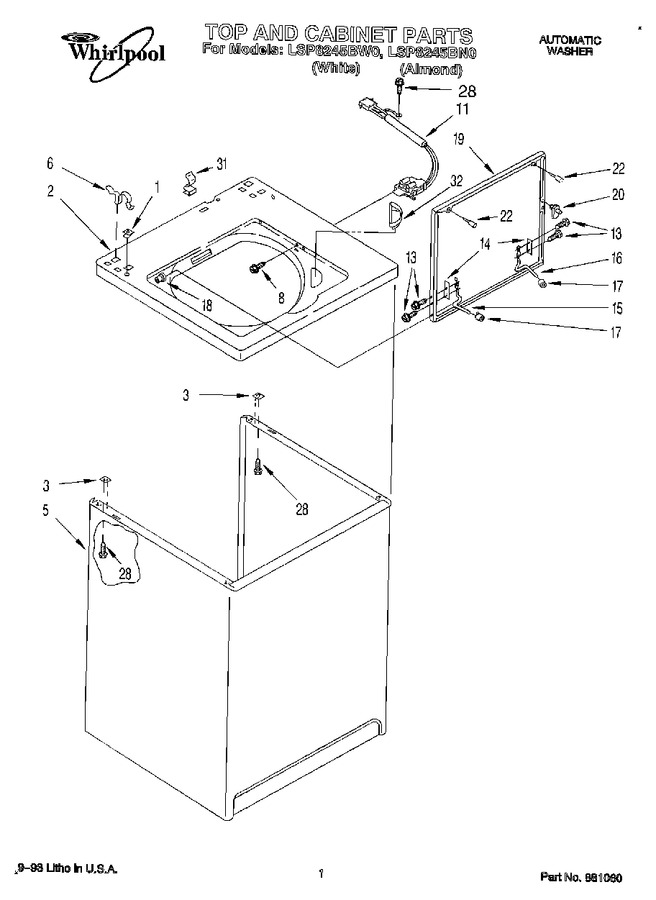 Diagram for LSP8245BN0