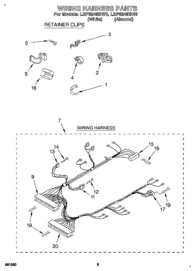 Diagram for LSP8245BN0