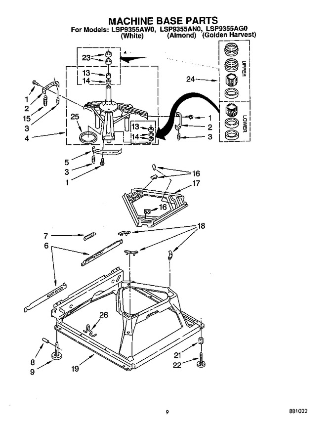 Diagram for LSP9355AW0