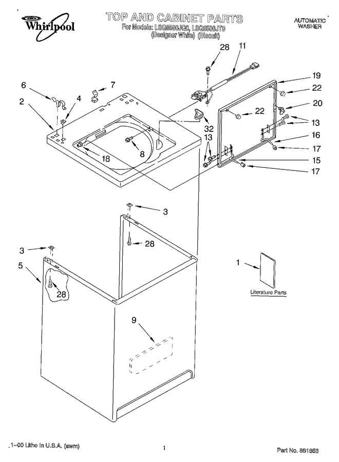 Diagram for LSQ8500JQ0