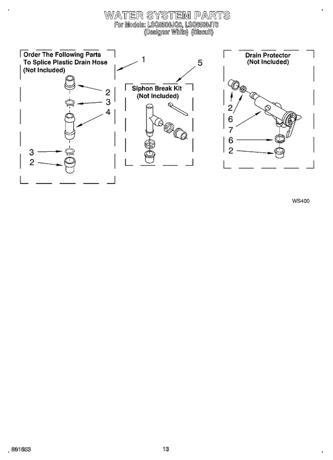 Diagram for LSQ8500JT0