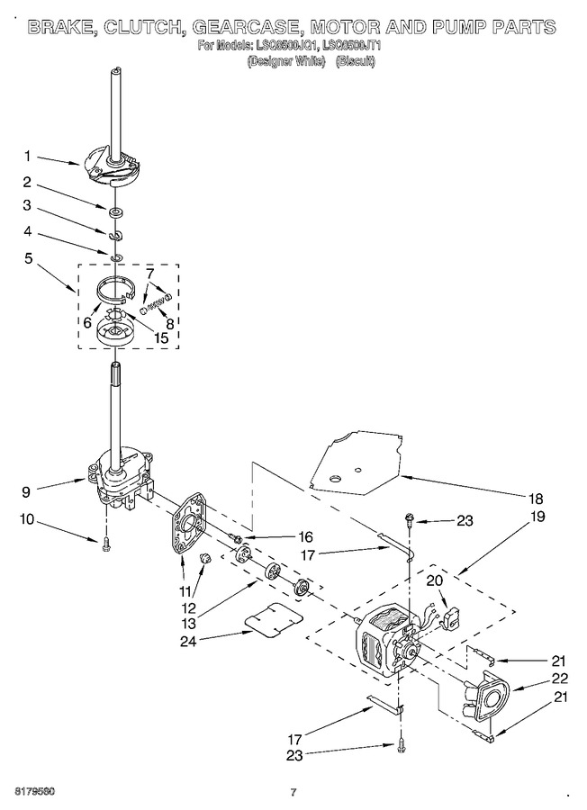 Diagram for LSQ8500JQ1
