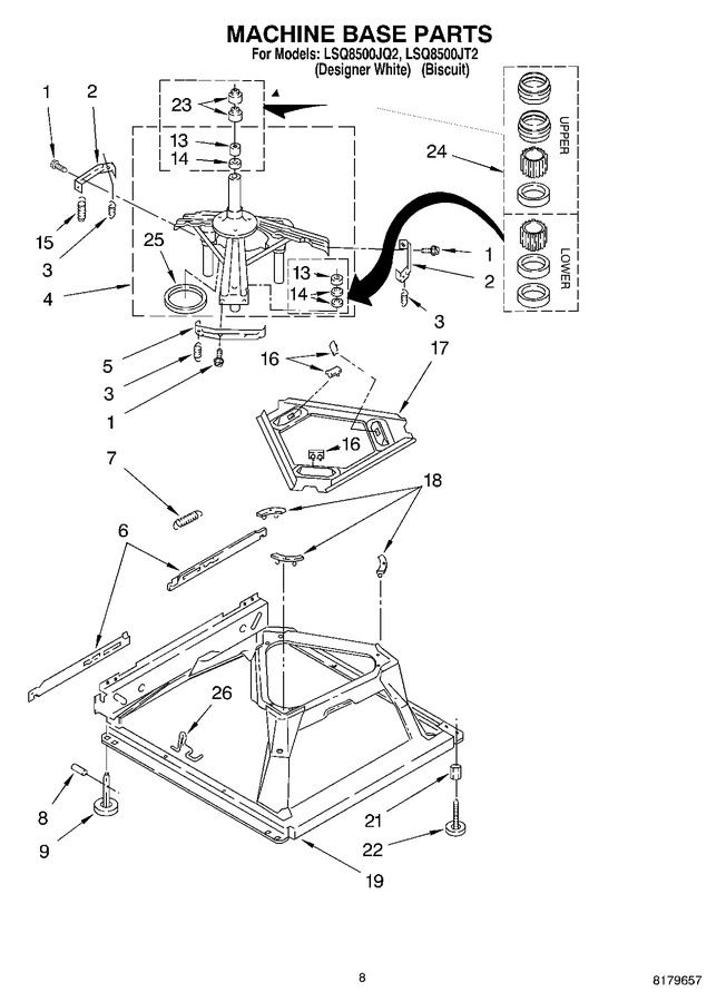 Diagram for LSQ8500JT2